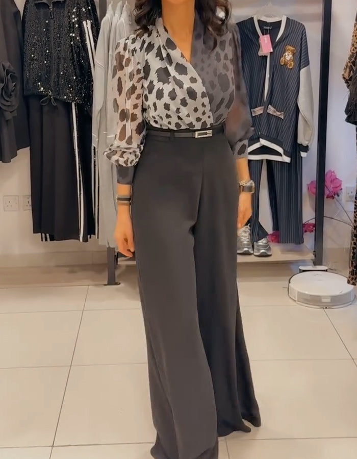 Polka Dot Casual Suit