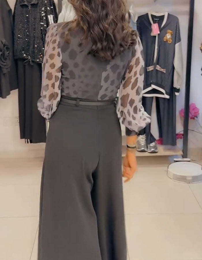 Polka Dot Casual Suit