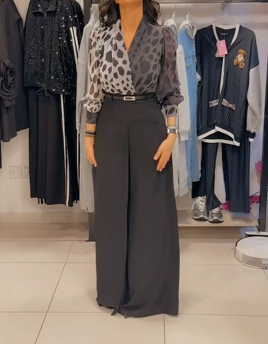 Polka Dot Casual Suit