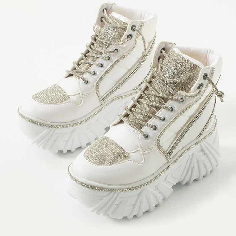 Shiny Chunky Sneakers