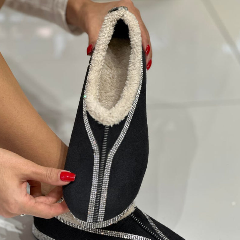 Casual Fur Flat Shoes
