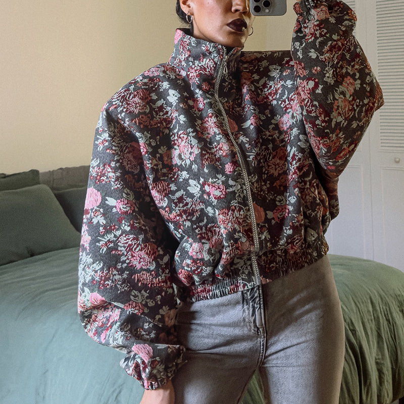 Printed Short Jacket