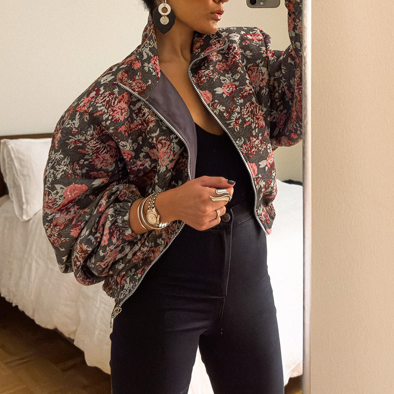 Printed Short Jacket