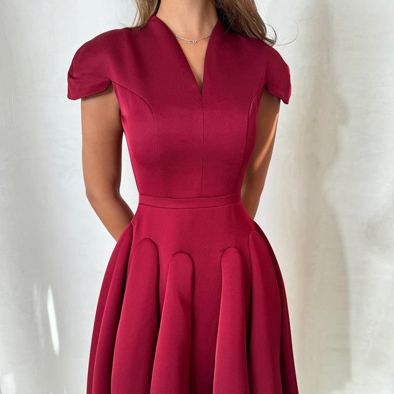 Red Swing Dress