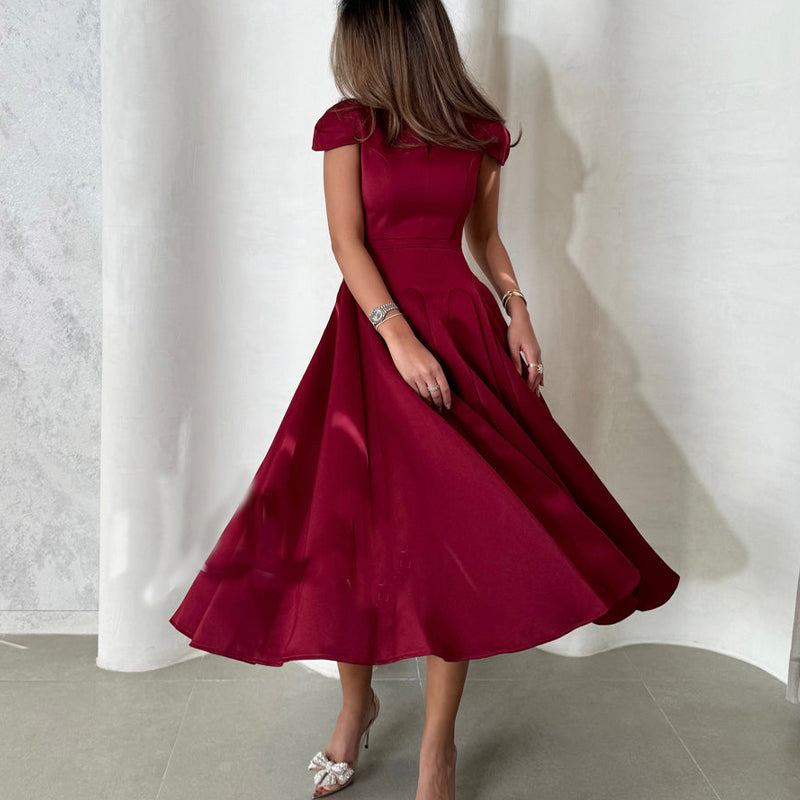 Red Swing Dress