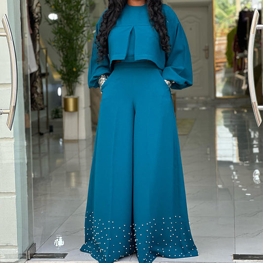 Solid Color Loose Suit