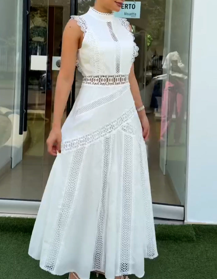 White Charming Dress
