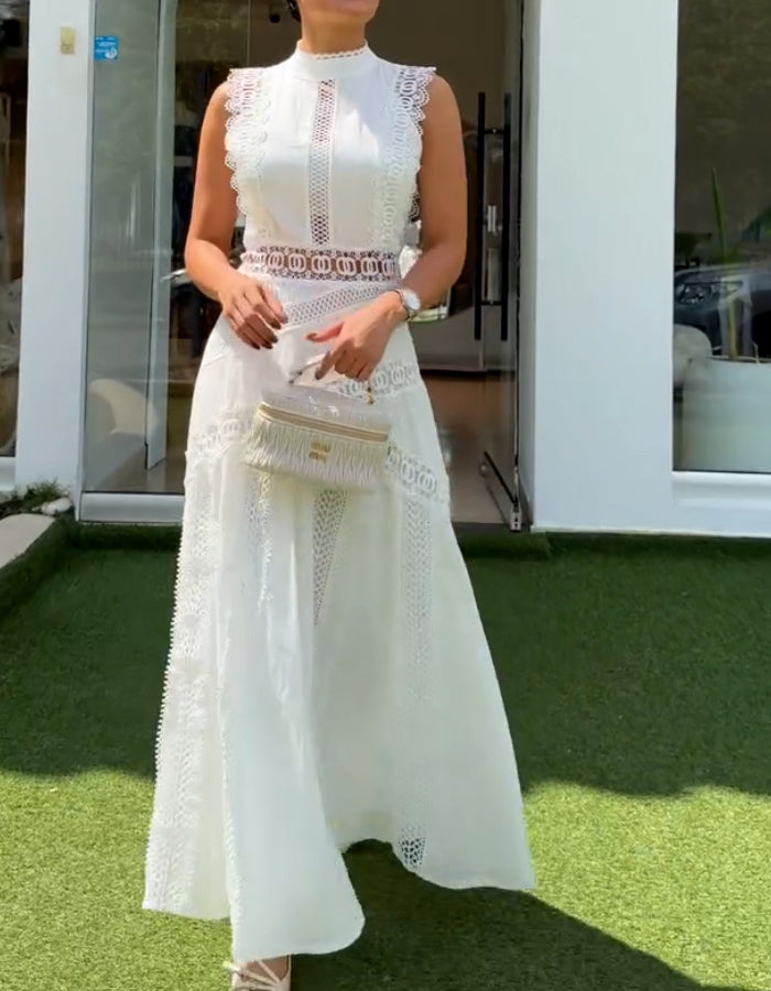 White Charming Dress