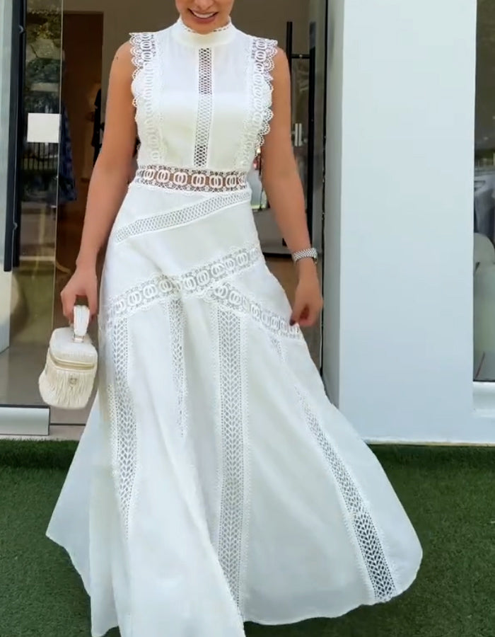 White Charming Dress