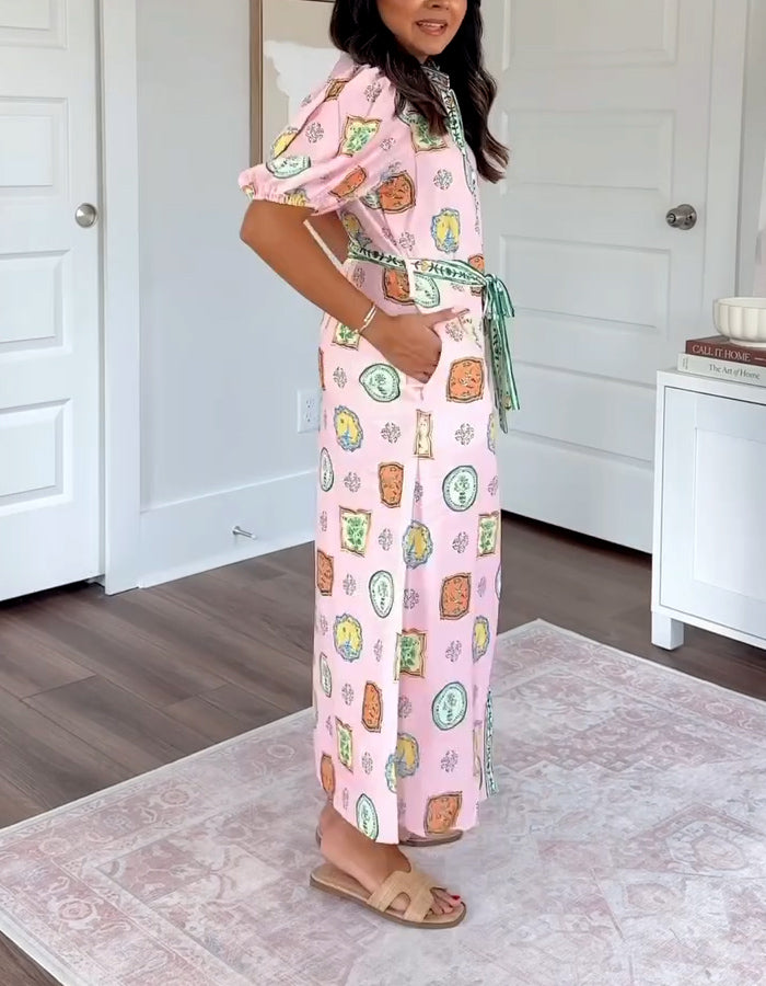 Fruit Print Dress