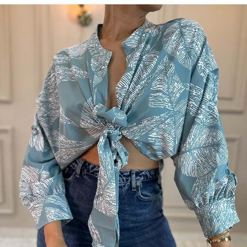 Versatile Lace-Up Top