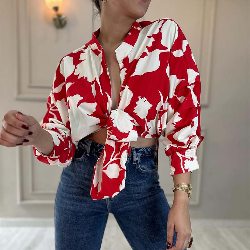 Versatile Lace-Up Top