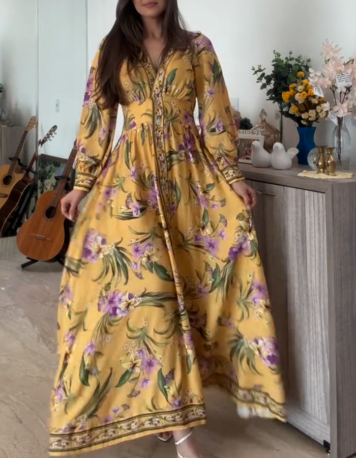Vacation Flower Dress