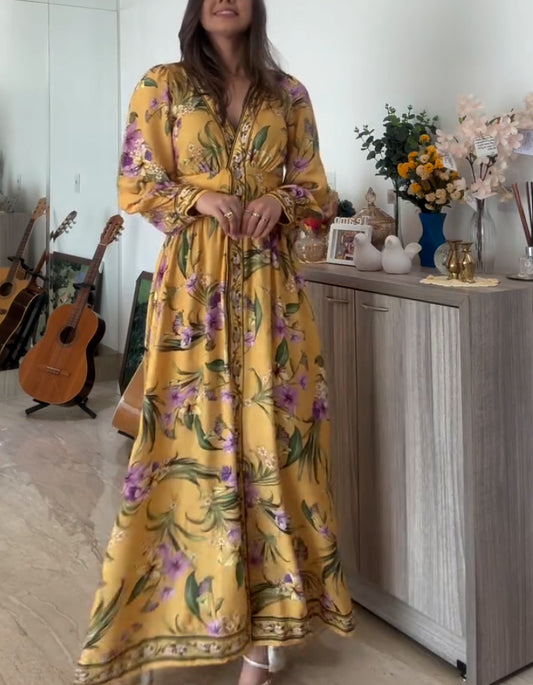 Vacation Flower Dress