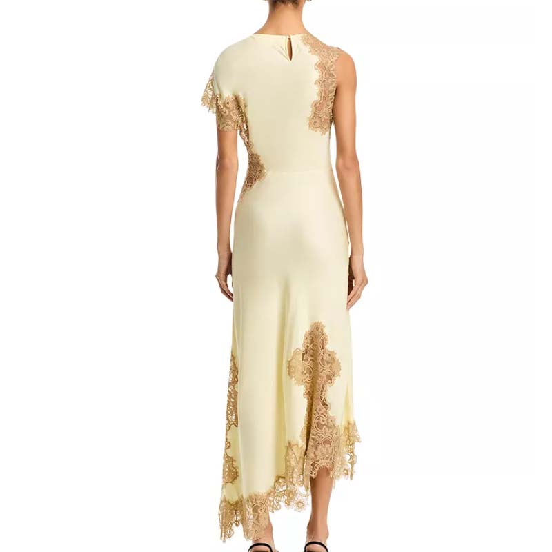 Irregular Slim Dress