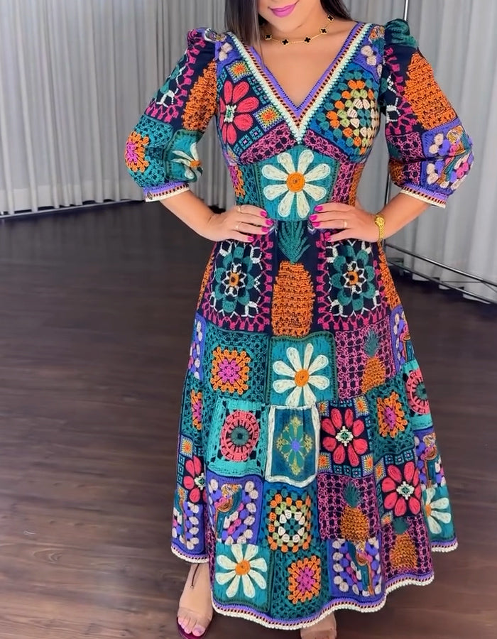 Colorful Versatile Dress