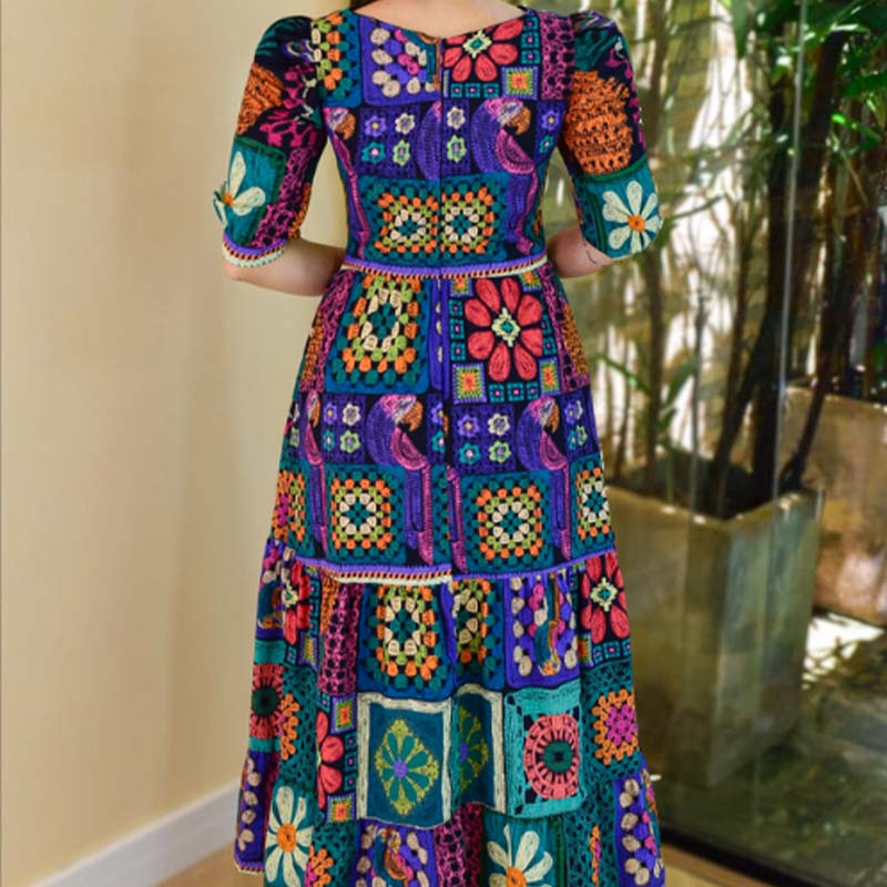 Colorful Versatile Dress