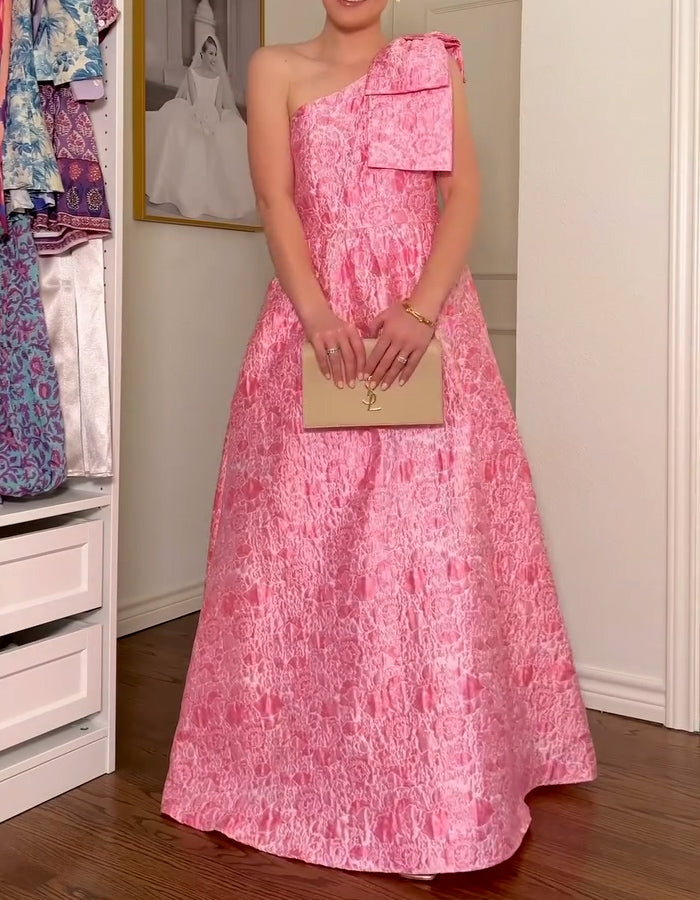 Elegant One Shoulder Dress