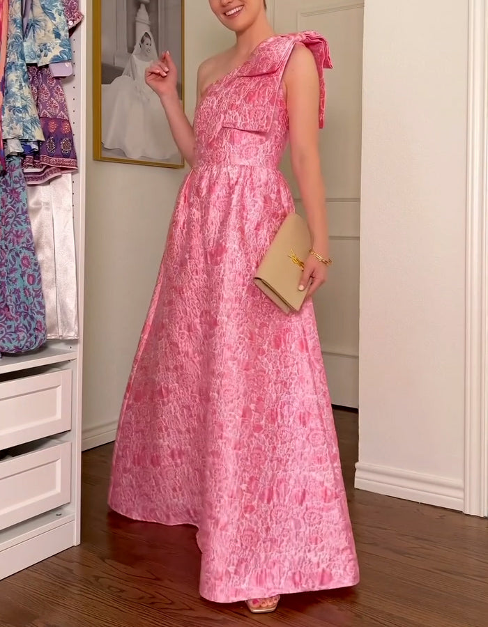 Elegant One Shoulder Dress