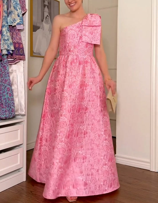 Elegant One Shoulder Dress