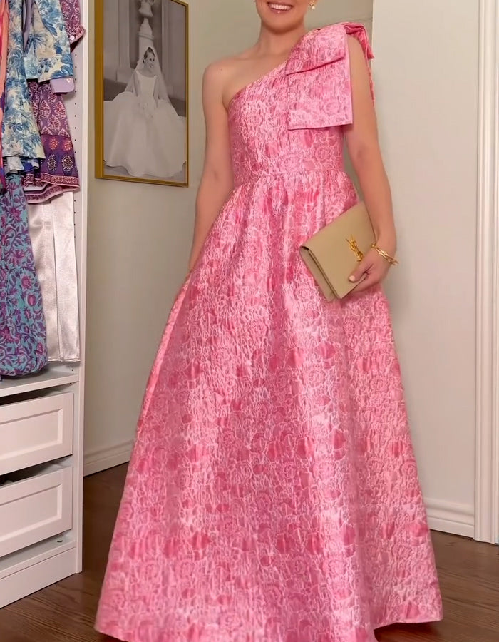 Elegant One Shoulder Dress