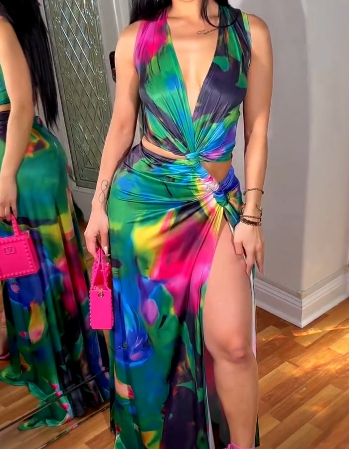 Sexy Crossover Dress