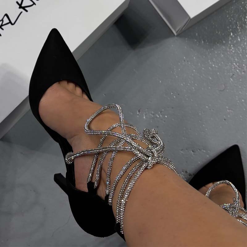 Black High-Heel Shoes