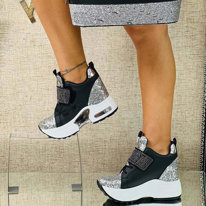 Glitter Chunky Sneakers