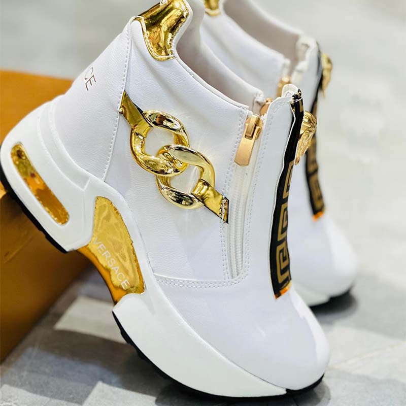 Metallic Versatile Sneakers