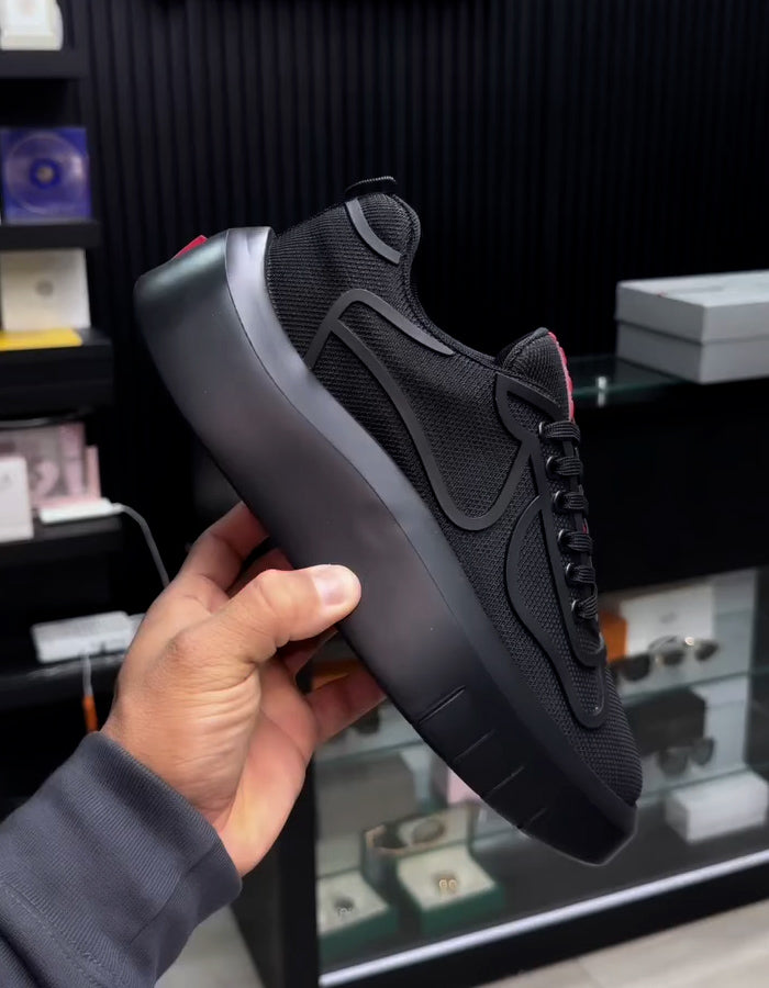 Black Breathable Casual Shoes