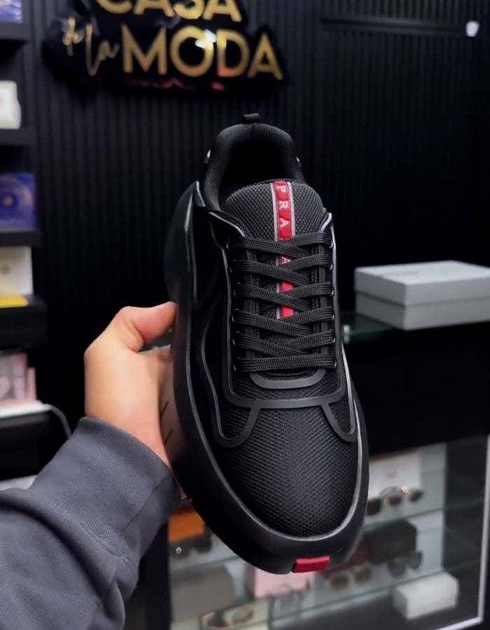 Black Breathable Casual Shoes