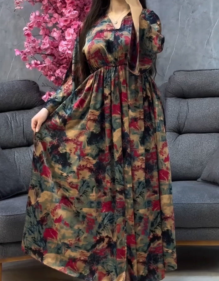 Multicolor Casual Dress