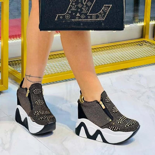 Casual Thick-Sole Sneakers