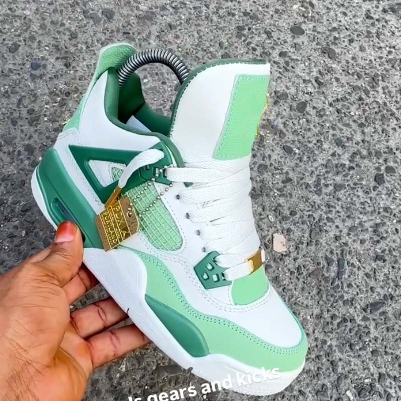 Green Comfortable Sneakers