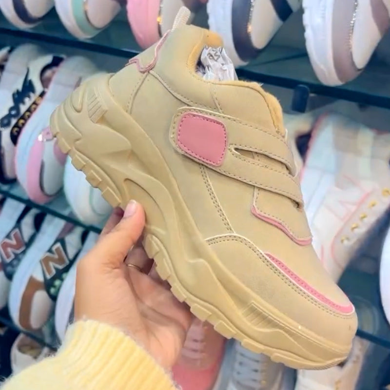 Soft-Sole Velcro Sneakers