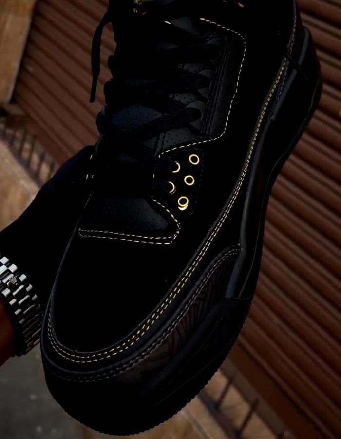 Black Platform Sneakers