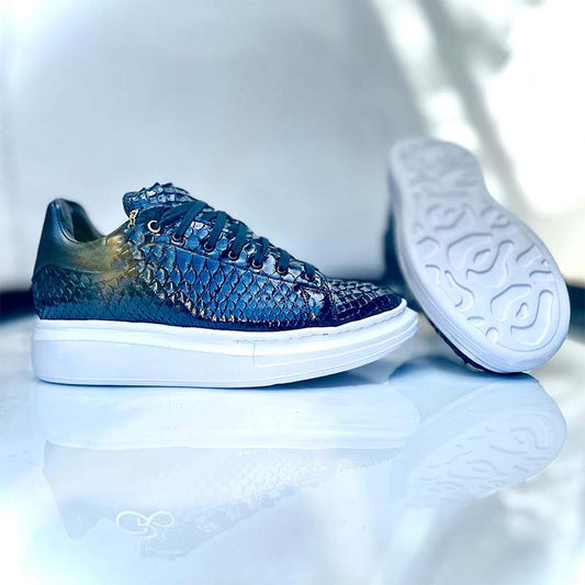 Leather Platform Shoes