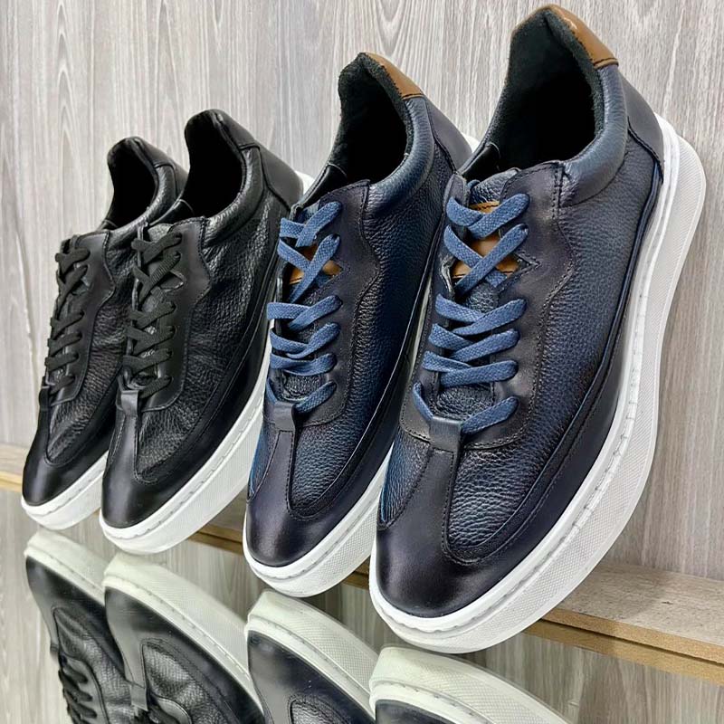 Italy Leather Casual Shoes