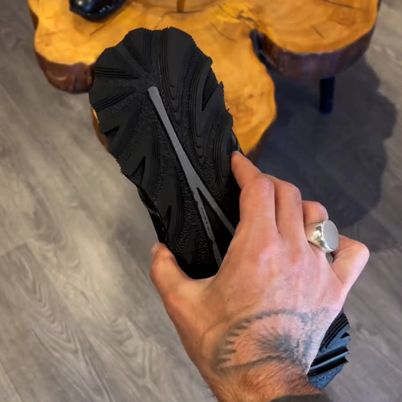 Leather Soft Sneakers