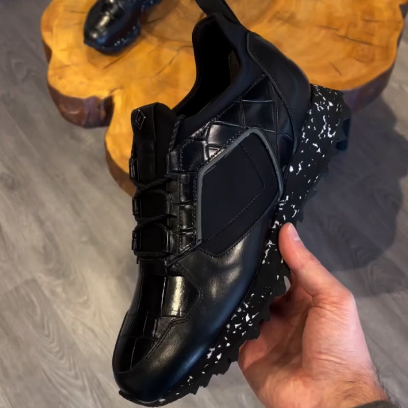 Leather Soft Sneakers