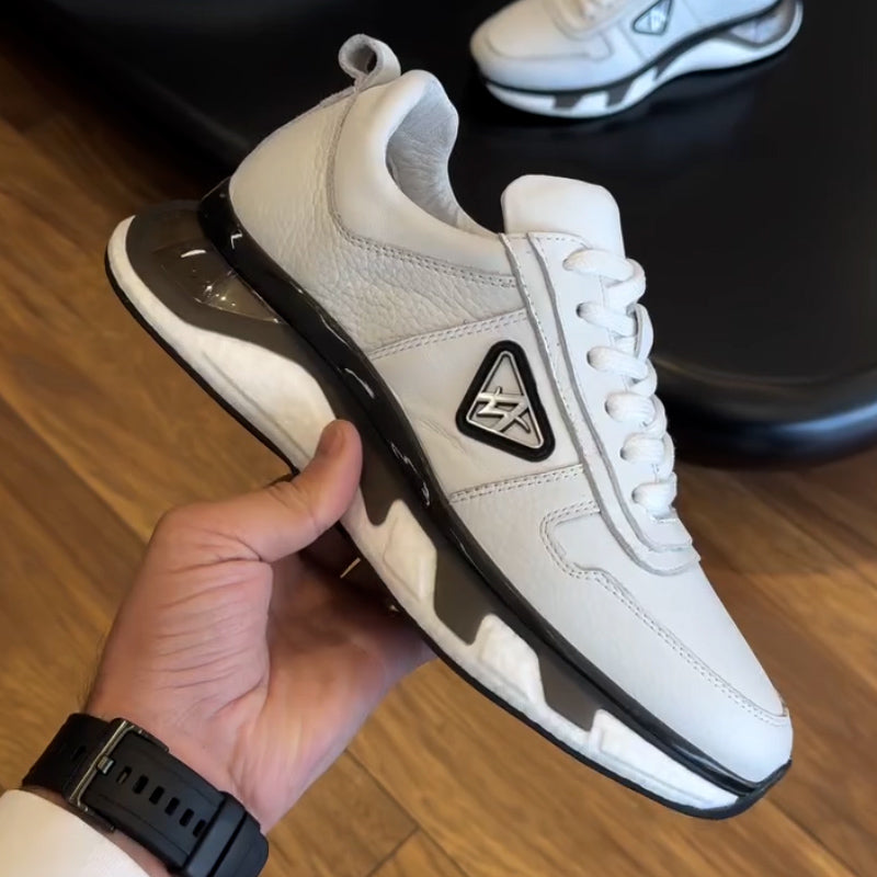 White Versatile Sneakers