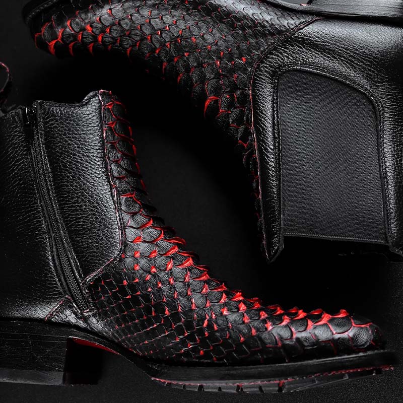 Casual Leather Comfy Boots