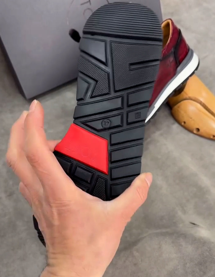 Letter Printed Casual Shoes