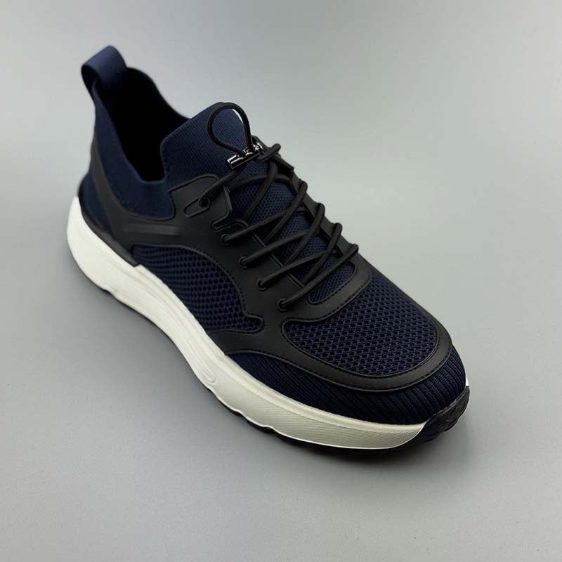 Stretch Lace-Up Sneakers