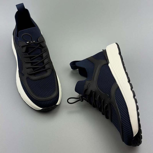 Stretch Lace-Up Sneakers