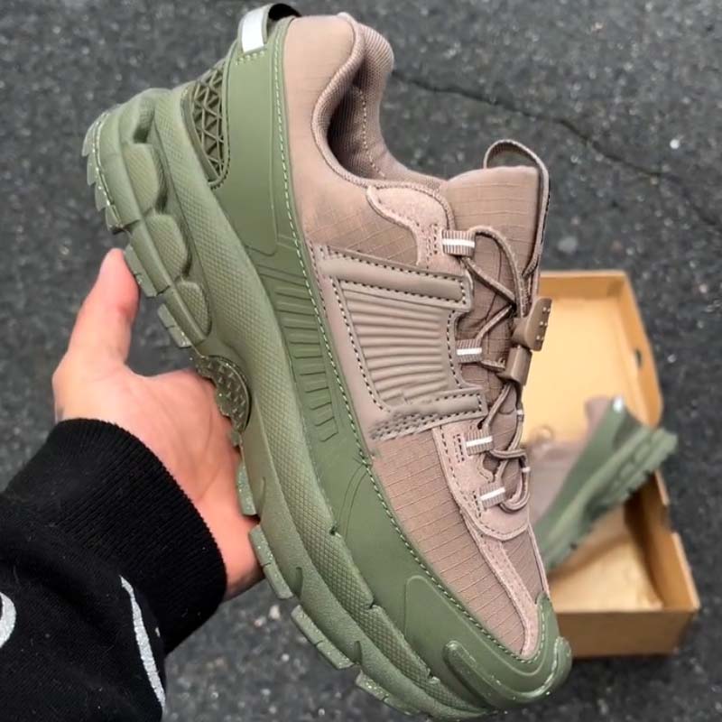 Running Green-Sole Sneakers