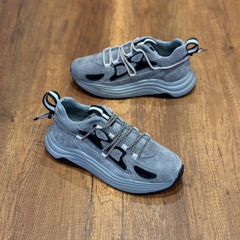 Gray Chunky Sneakers