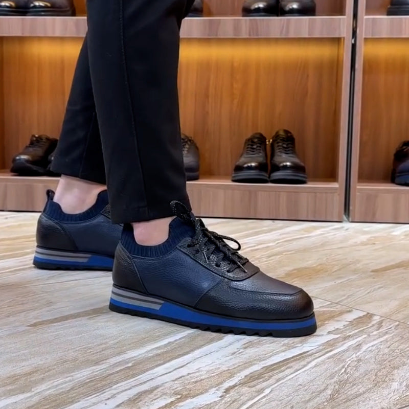 Leather Stretch Shoes