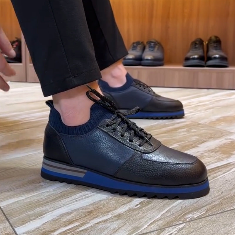 Leather Stretch Shoes