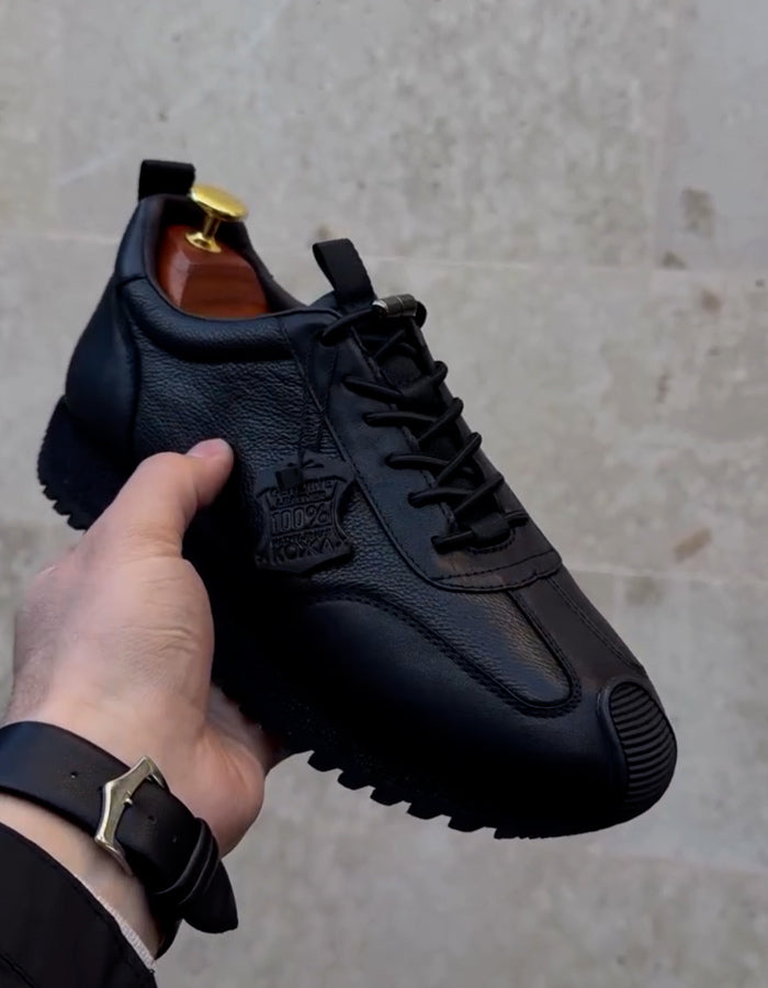 All-Black Comfy Sneakers